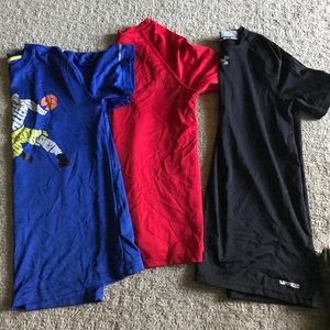 Boys active wear tshirts